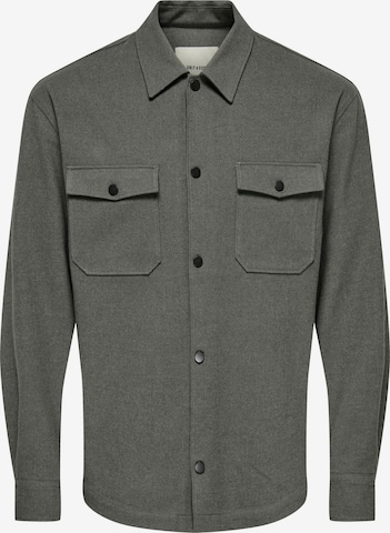 Veste mi-saison 'MARK ' Only & Sons en vert : devant