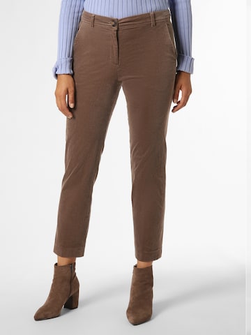 Marie Lund Pants ' ' in Brown: front