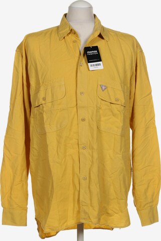 GIN TONIC Button Up Shirt in M in Yellow: front