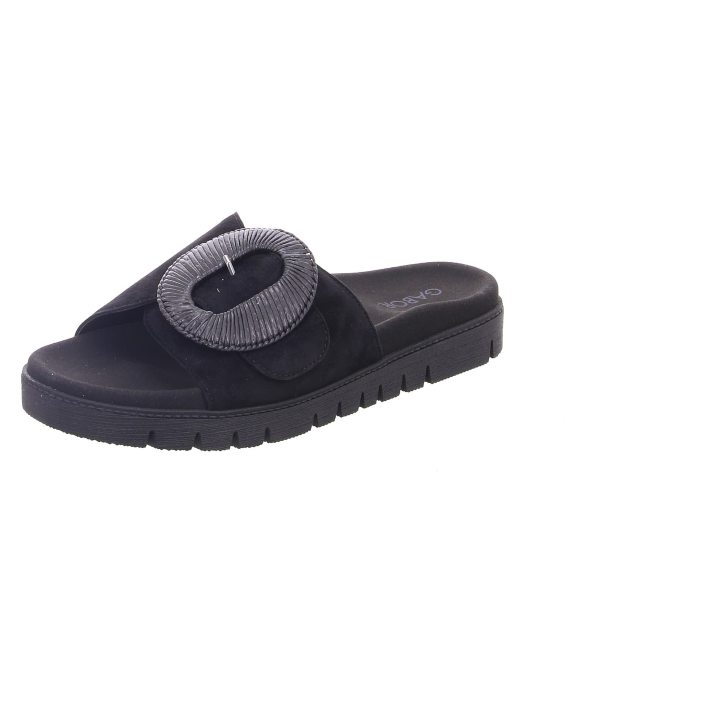 GABOR Mule in Black: front