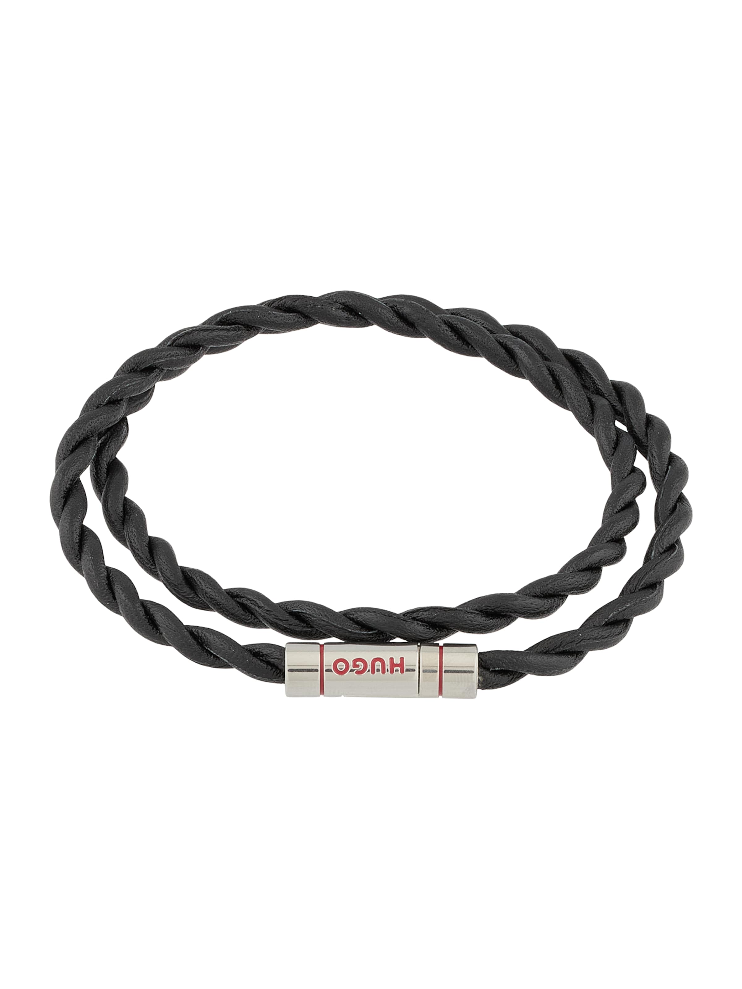 HUGO Zapestnica | črna barva: sprednja stran