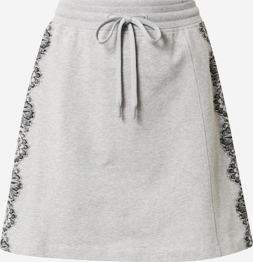 Love Moschino Skirt in Grey: front
