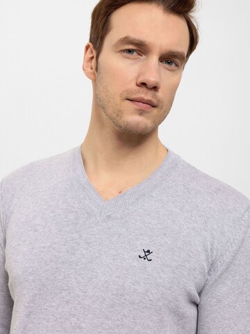 Pull-over Daniel Hills en gris