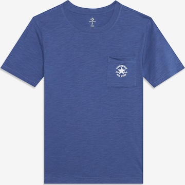 CONVERSE T-Shirt in Blau: Vorderseite