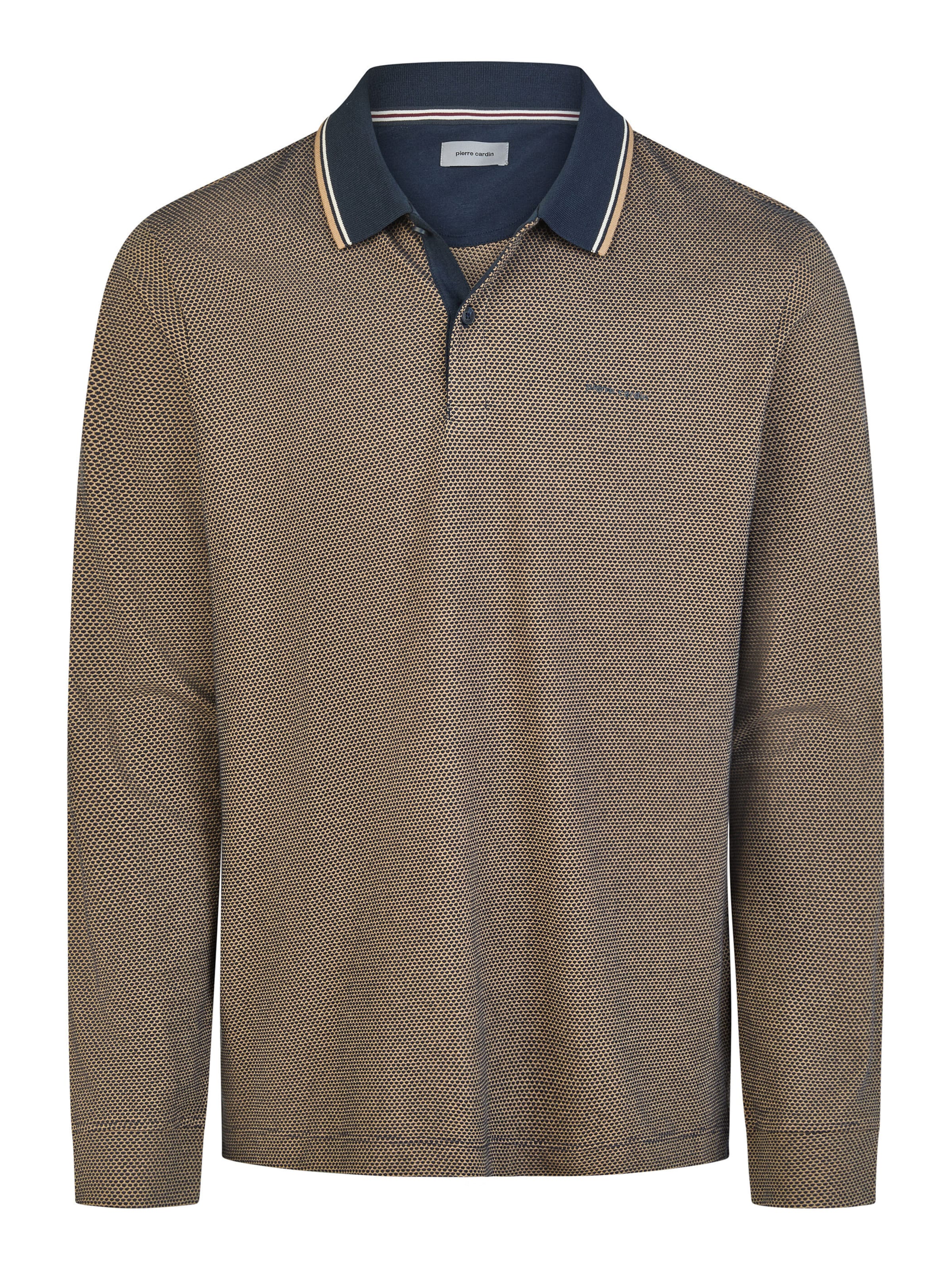 PIERRE CARDIN Shirt in Braun: Vorderseite