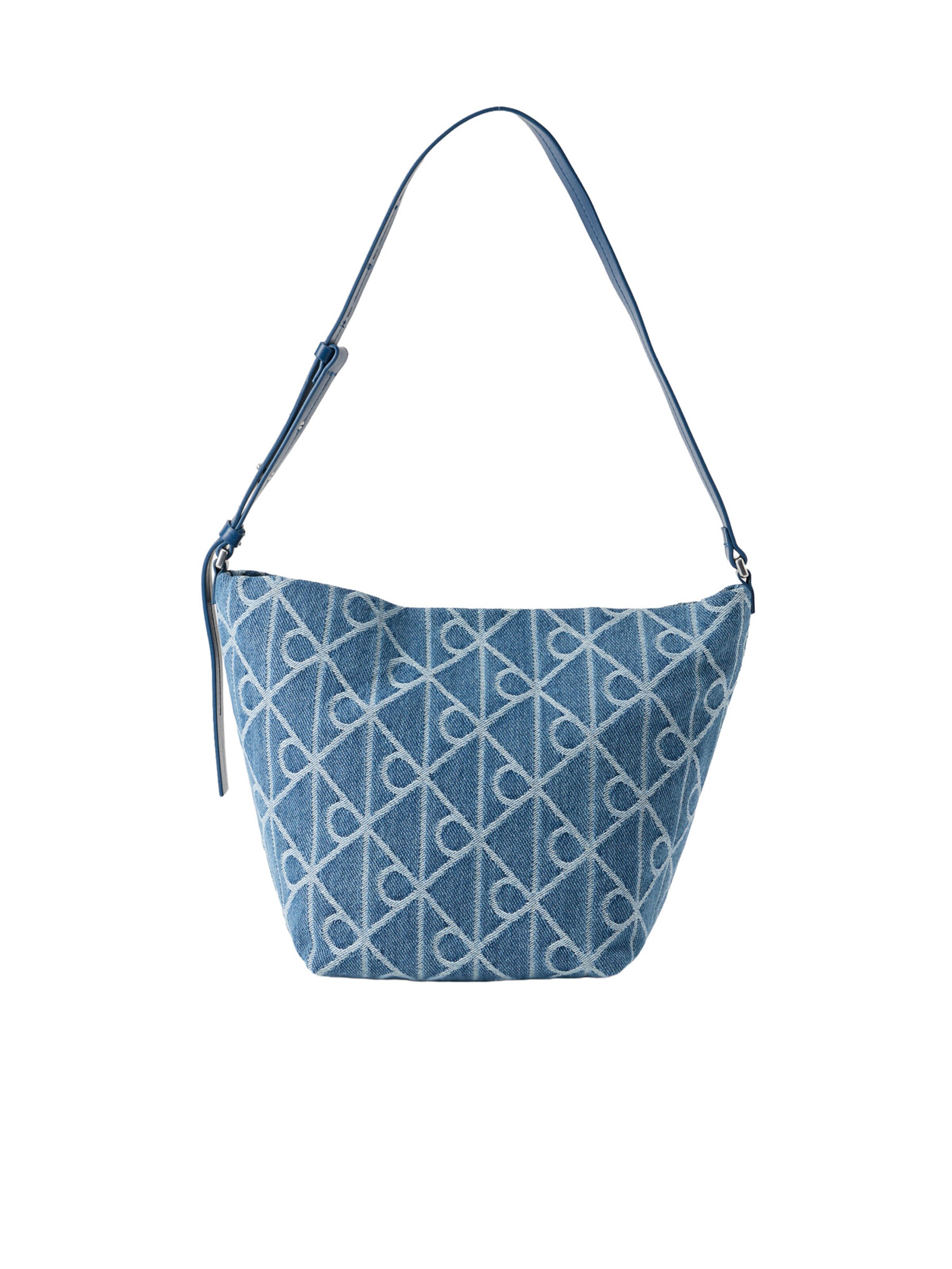 Sac bandoulière Calvin Klein en bleu : devant