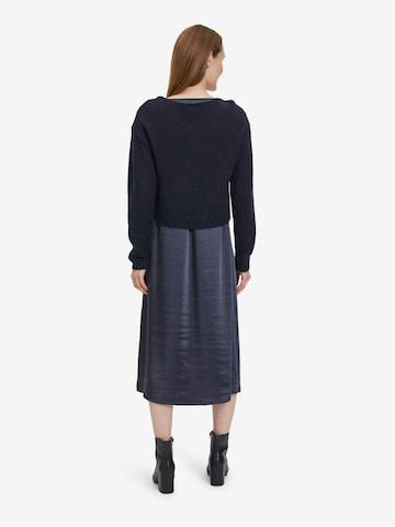 robe légère Casual-Kleid zweiteilig in Blau