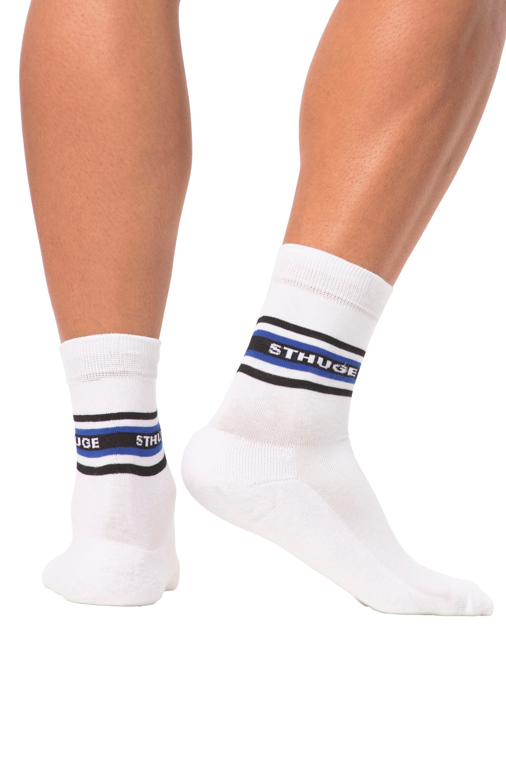 Chaussettes STHUGE en blanc