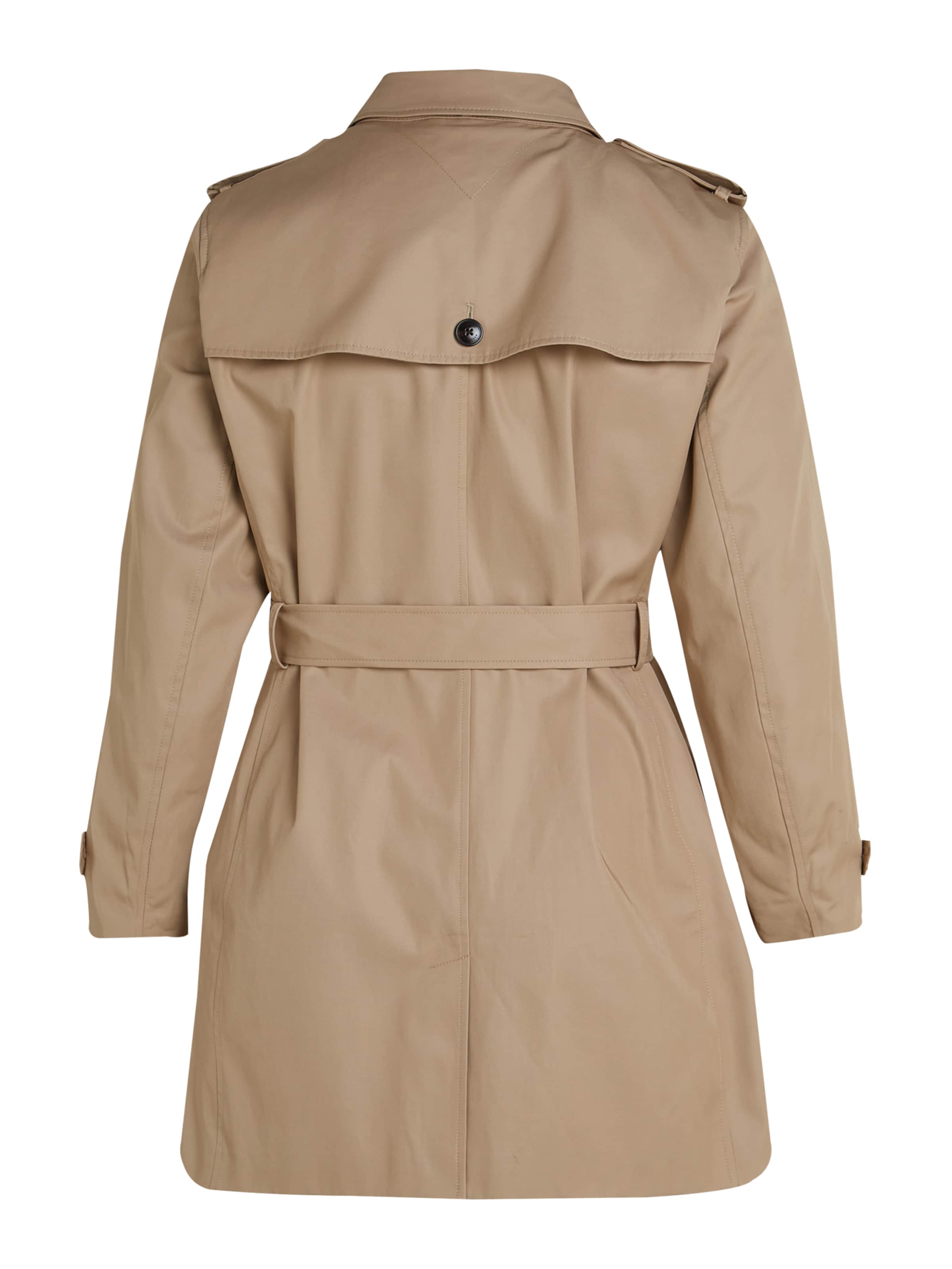 Tommy Hilfiger Curve Prechodný kabát 'Heritage' - Béžová