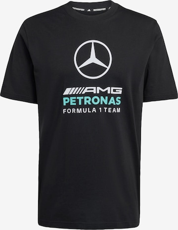 ADIDAS PERFORMANCE - Camiseta funcional 'Mercedes-AMG Petronas Formula 1 Team DNA' en negro: frente