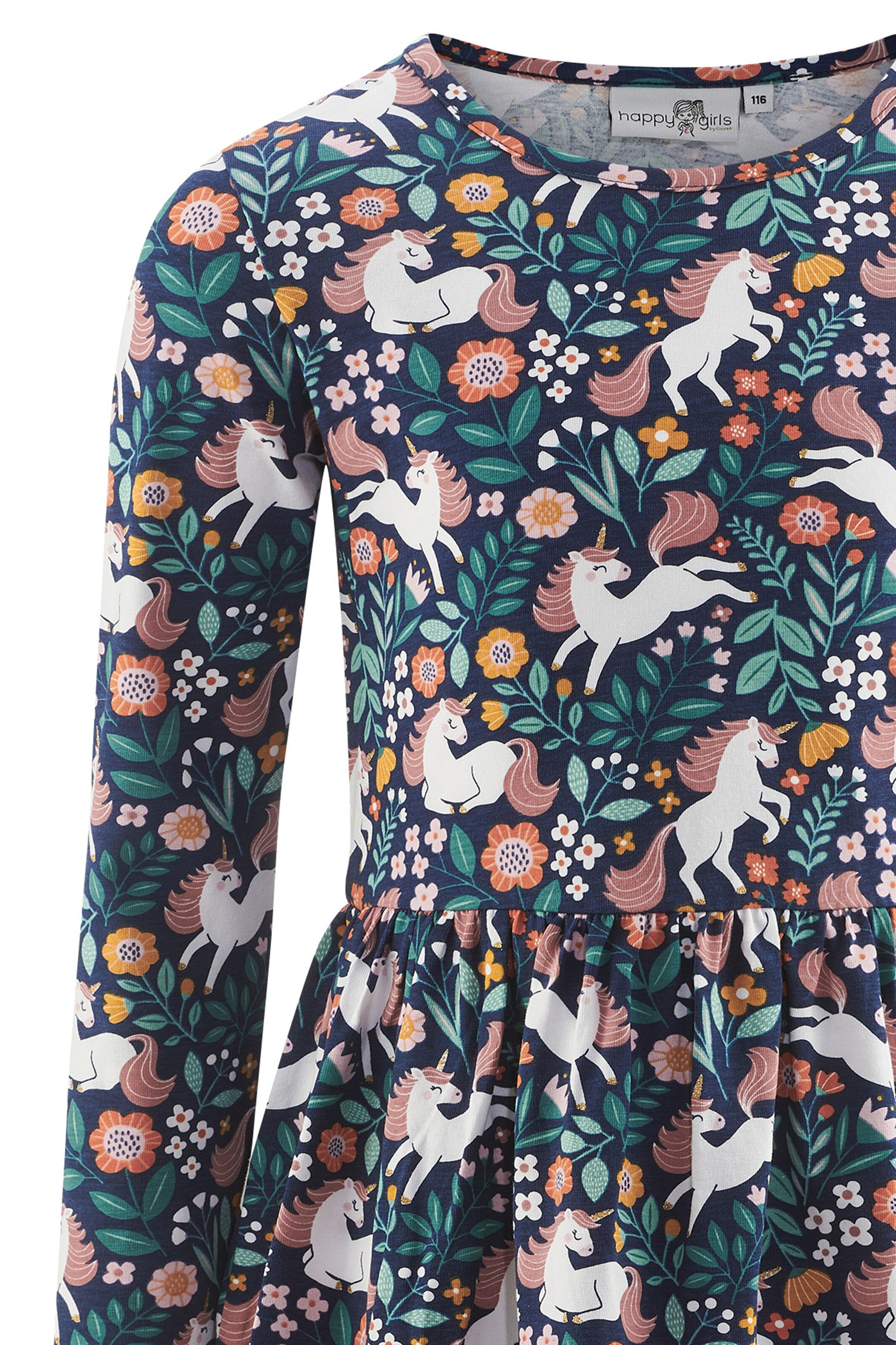 happy girls Šaty – modrá