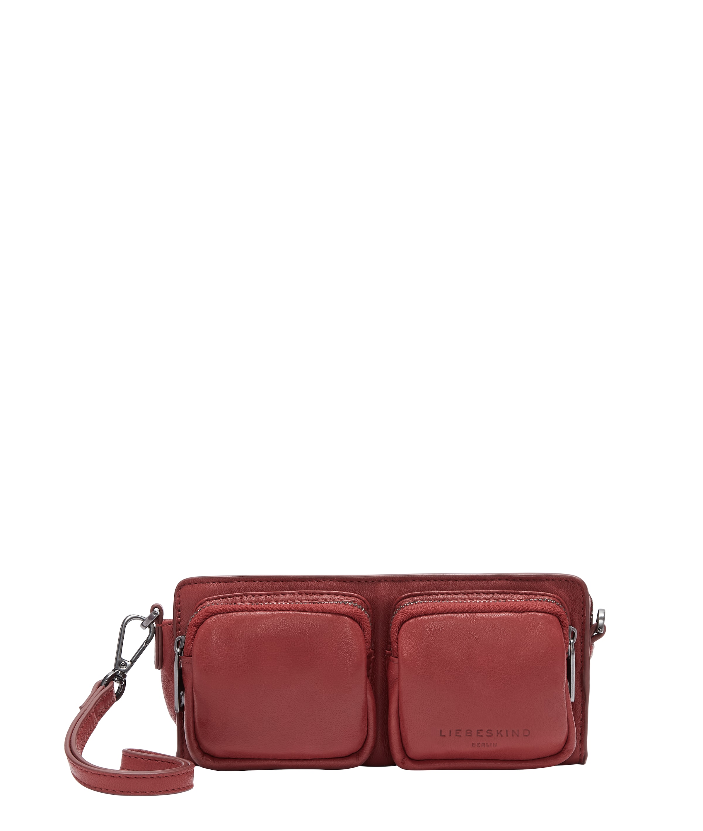 Liebeskind Berlin Portemonnee in Rood: voorkant