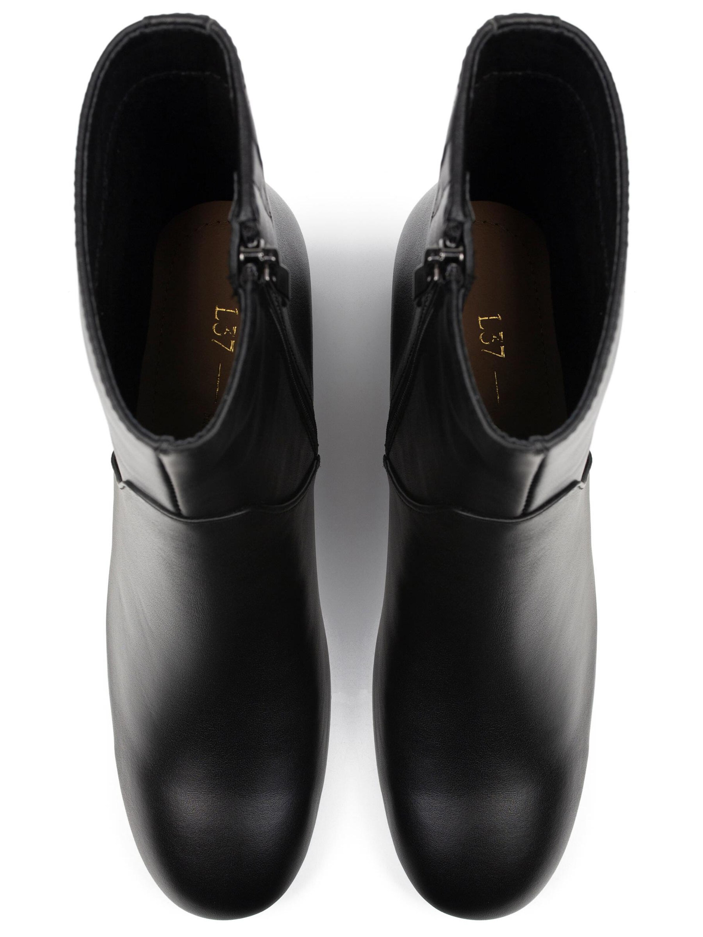 L37 HANDMADE SHOES Ankle Boots 'FILL ME UP'‌‌‌‌‌‌‌‌‌‌ in Schwarz