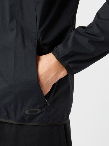 OAKLEY Athletic Jacket in Black