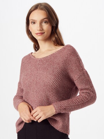 VERO MODA Sweater 'Buena Lena' in Pink: front