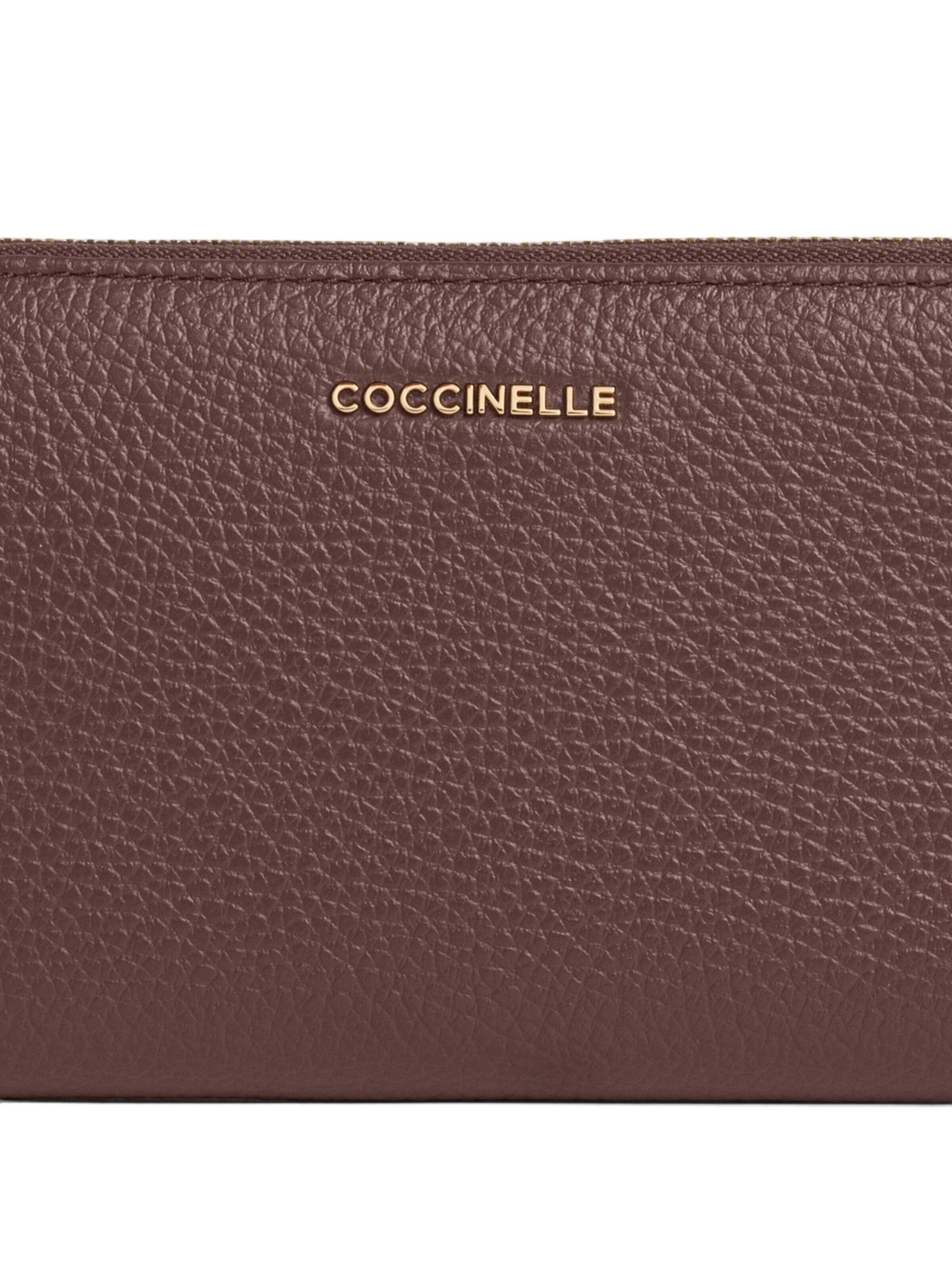 Coccinelle Wallet 'Metallic 1000l 1' in Purple