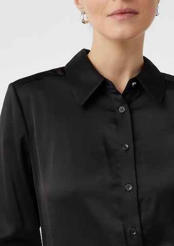 Chemisier COMMA en noir
