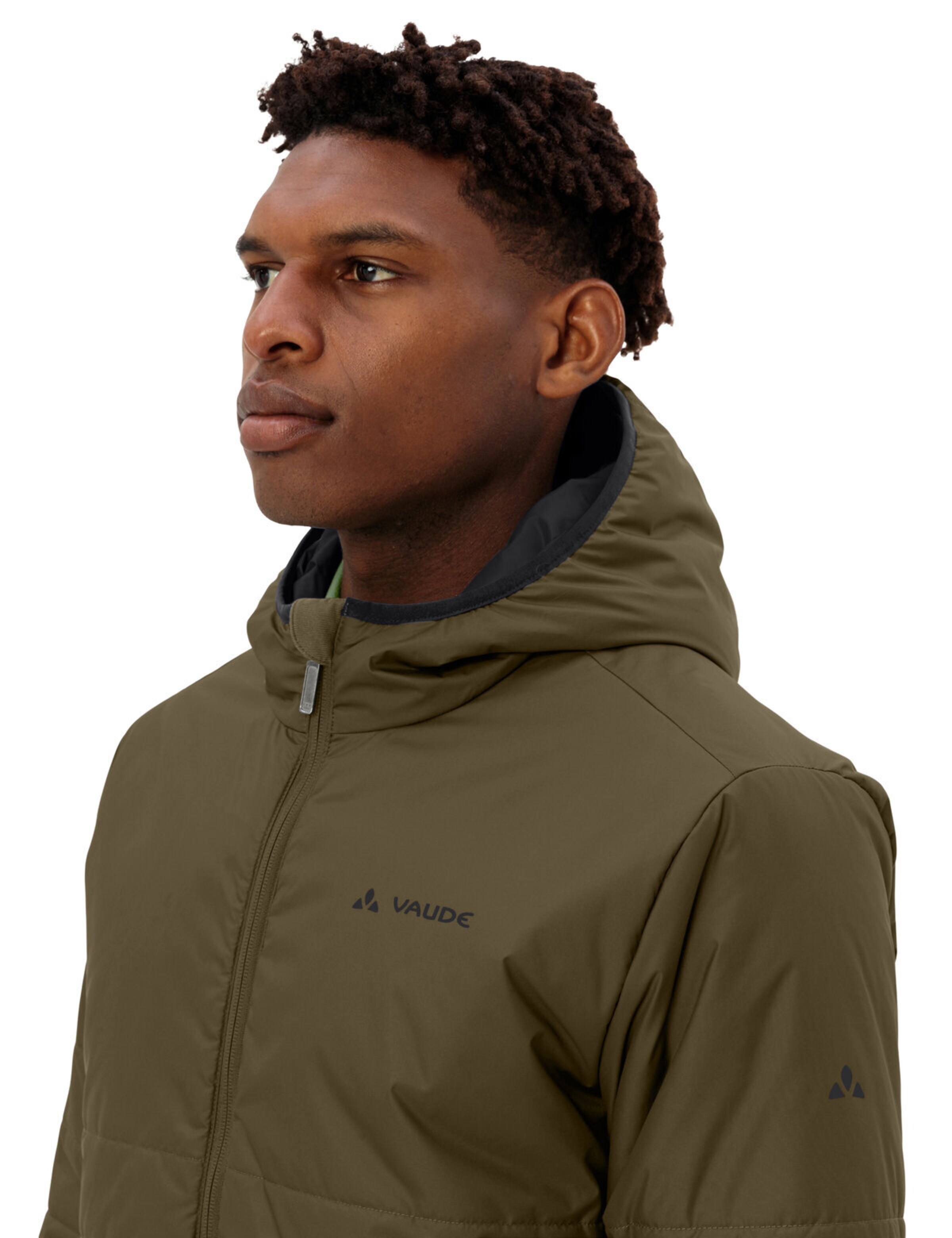 VAUDE Tesino Hooded Jacket in Braun
