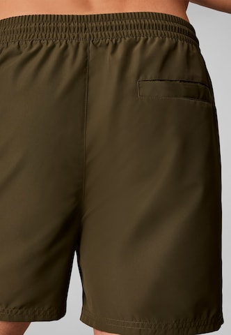 Calvin Klein Underwear Plavecké šortky – zelená: zadní strana