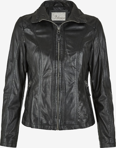 7ELEVEN Lederjacke 'SEGunea' in schwarz, Produktansicht