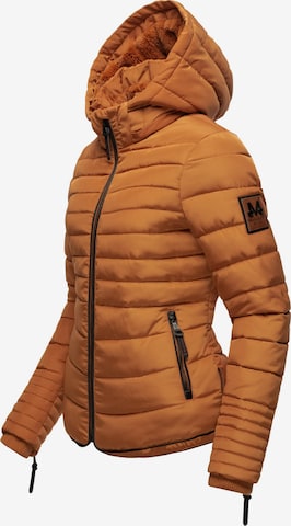 MARIKOO Winter jacket 'Amber' in Brown