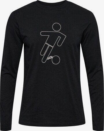 Hummel Performance Shirt in Black: front