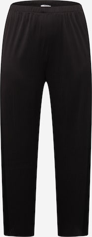 Loosefit Pantalon 'Inka' ABOUT YOU Curvy en noir : devant