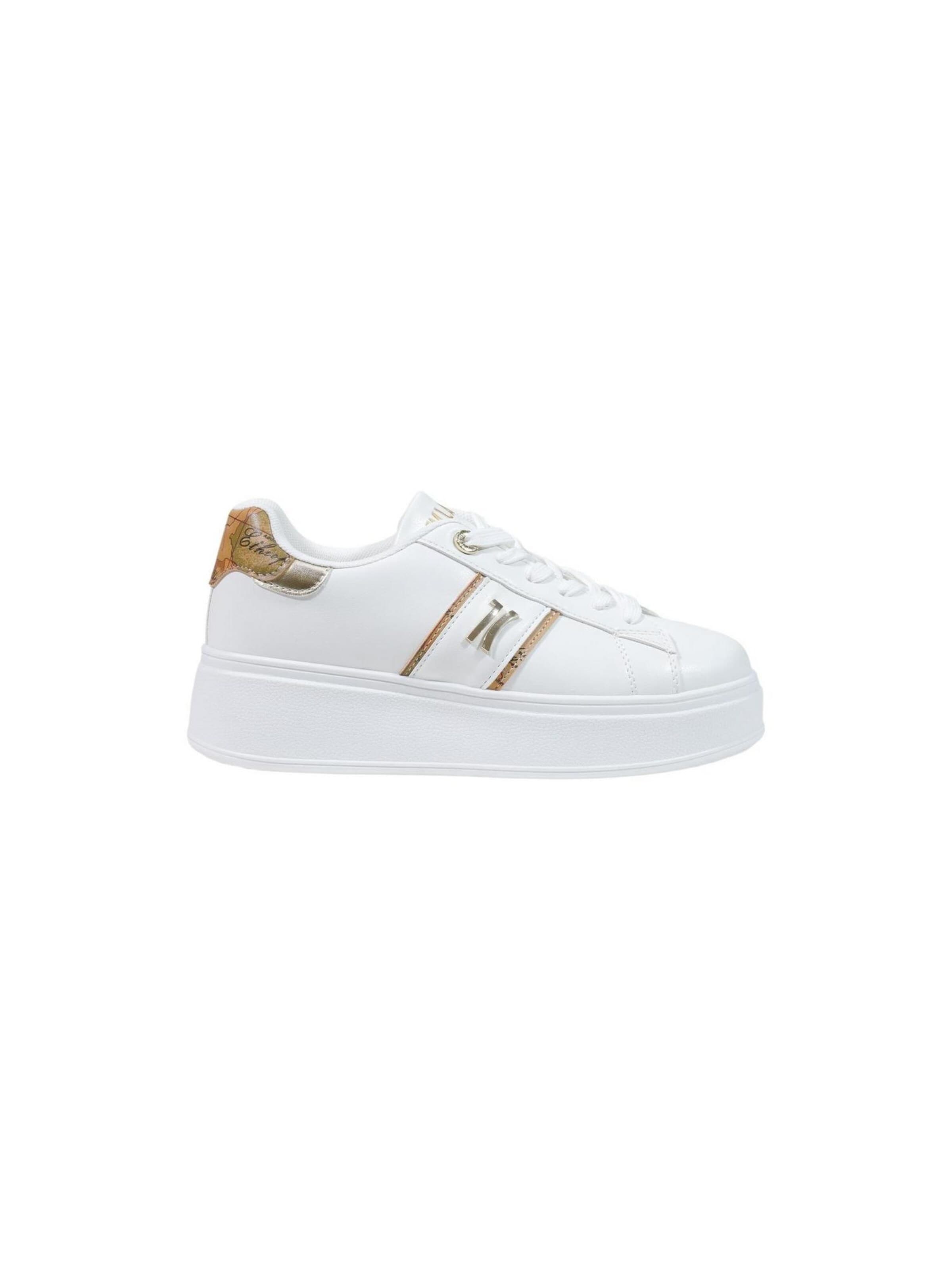 Alviero Martini 1a clase Platform trainers 'Z 1624 300E' in White: front