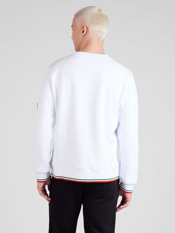 19V69 ITALIA Sweatshirt 'BIRD' i vit