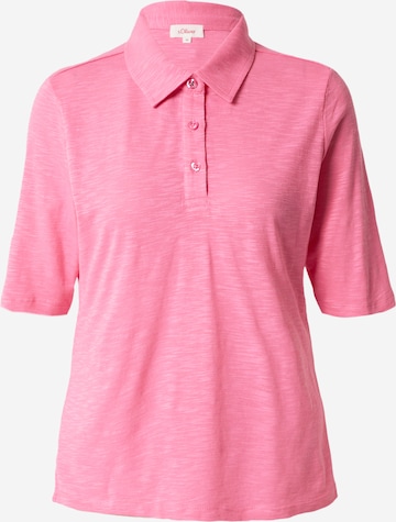 s.Oliver Poloshirt in Pink: predná strana