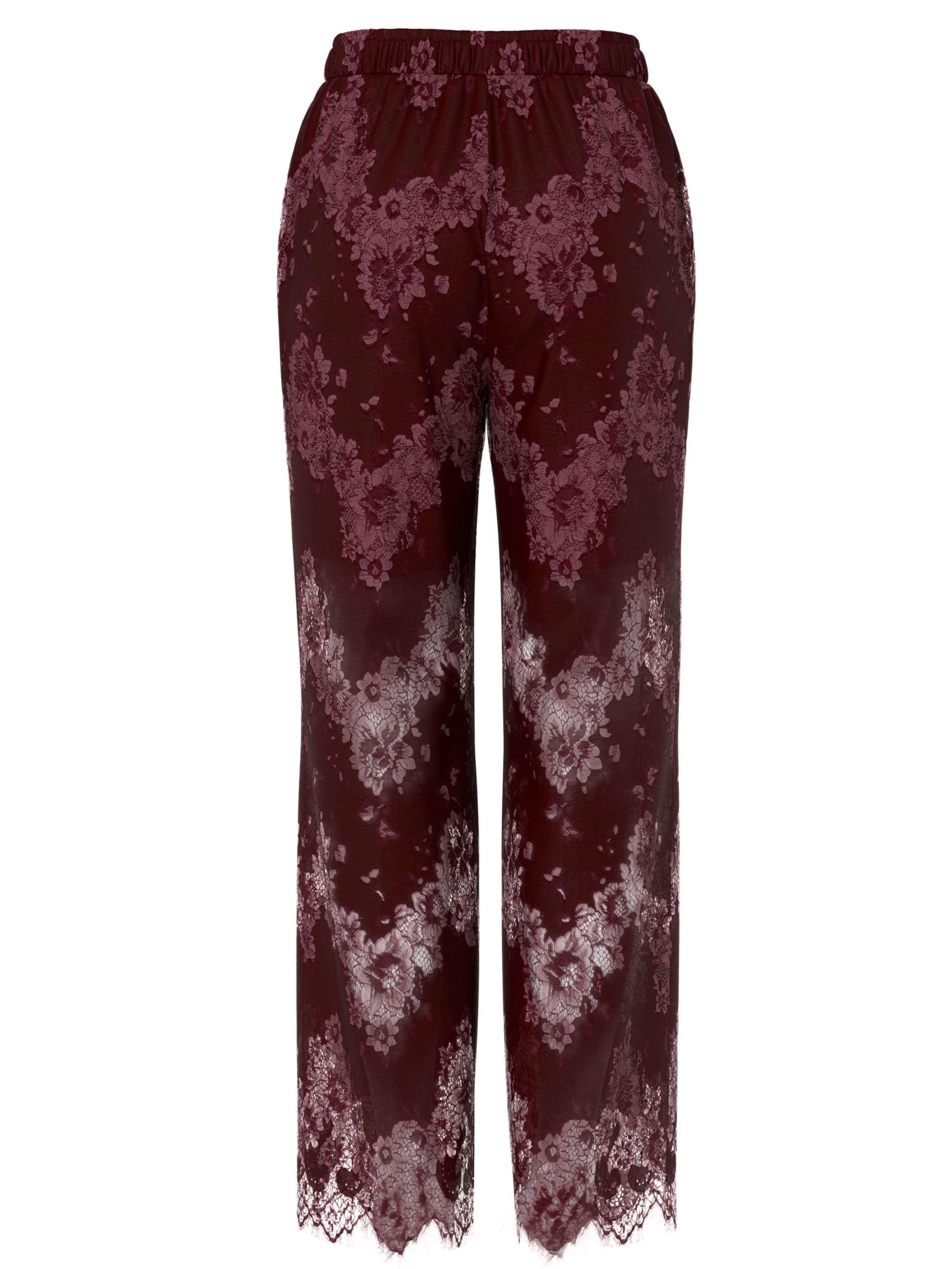 Loosefit Pantalon 'PCRinne' PIECES en rouge