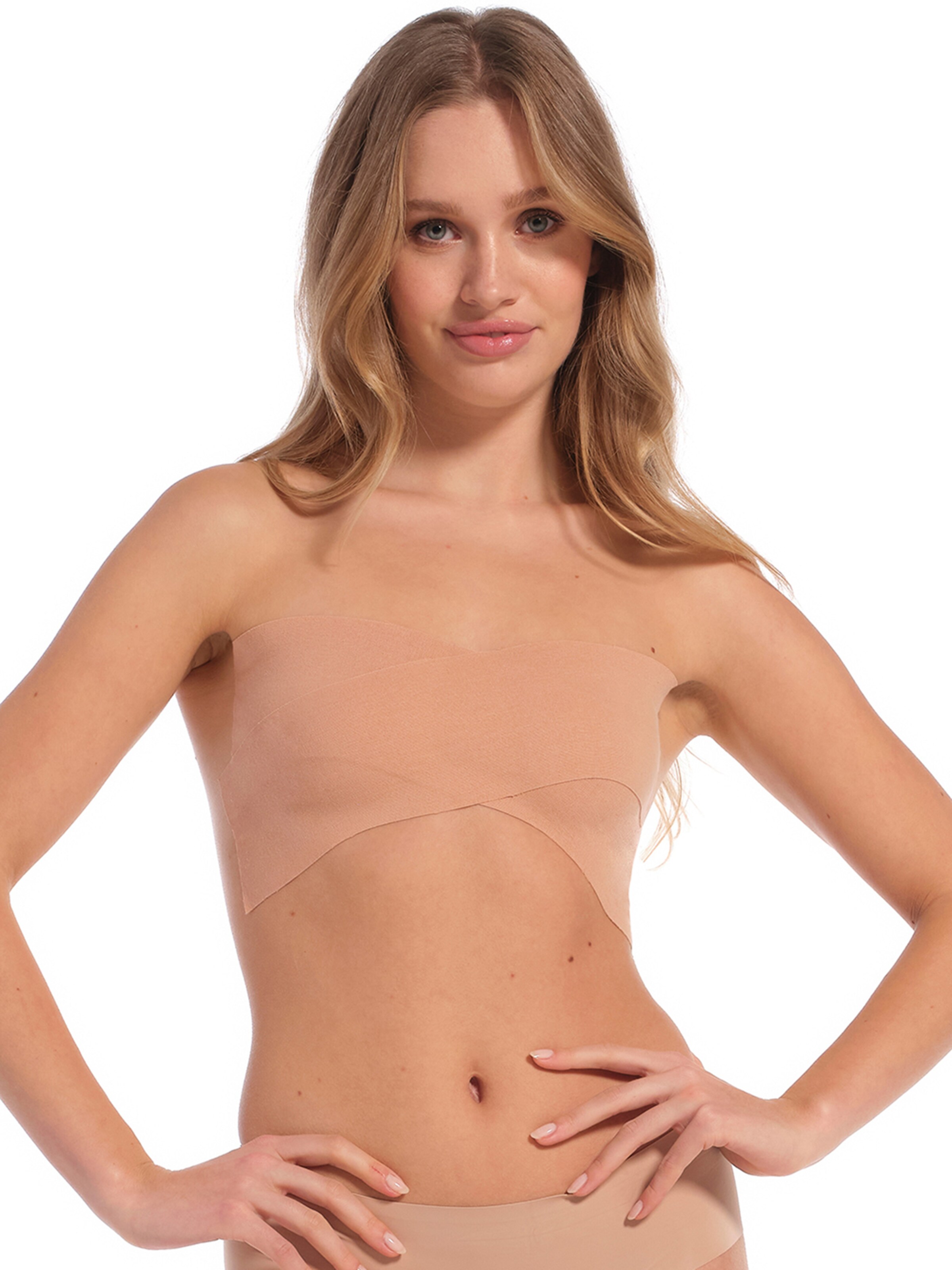 MAGIC Bodyfashion Podprsenka - Hnedá: predná strana