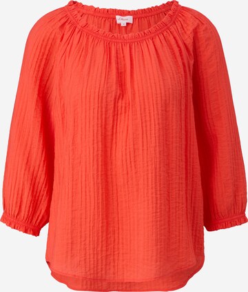 s.Oliver Blouse in Oranje: voorkant