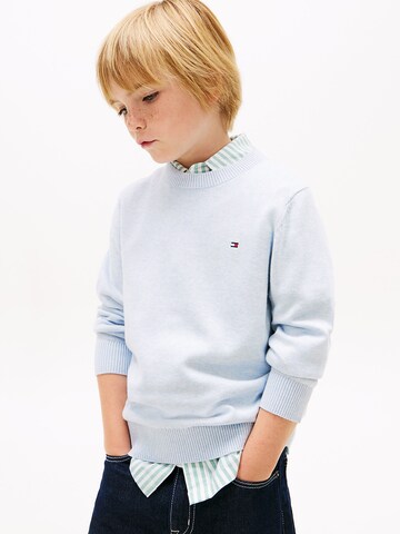 TOMMY HILFIGER Sweater 'Essential' in Blue: front