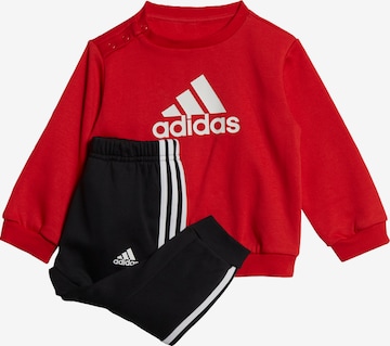 ADIDAS SPORTSWEAR Trainingsanzug 'Bagde of Sport' in Rot: Vorderseite