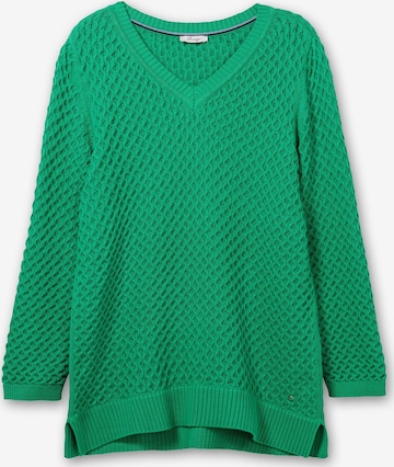 Pull-over SHEEGO en vert : devant