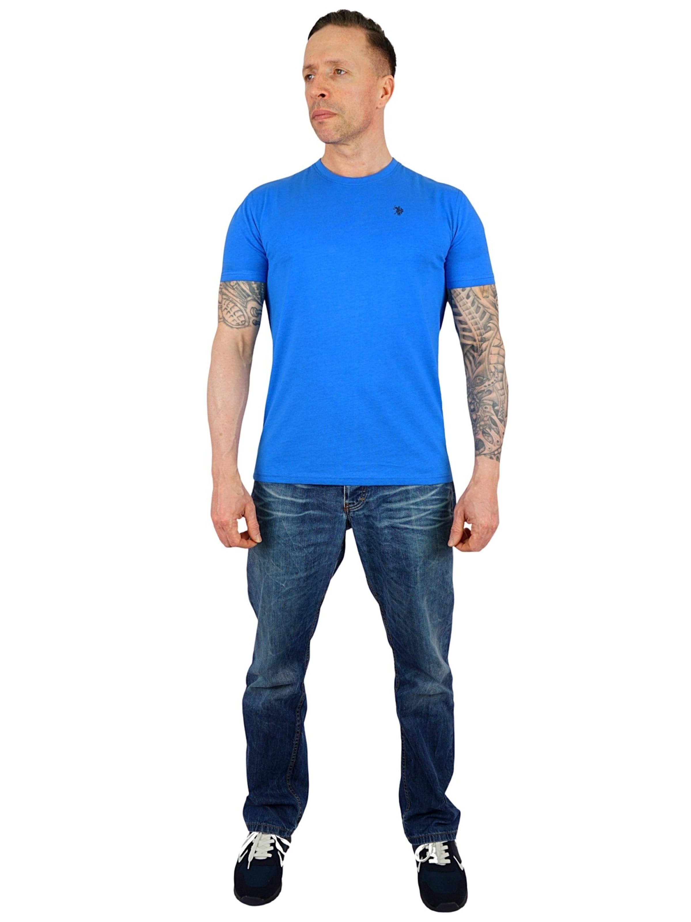 U.S. POLO ASSN. T-shirt i blå