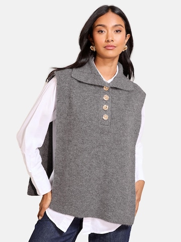 Friends Like These Sweater in Grey: front