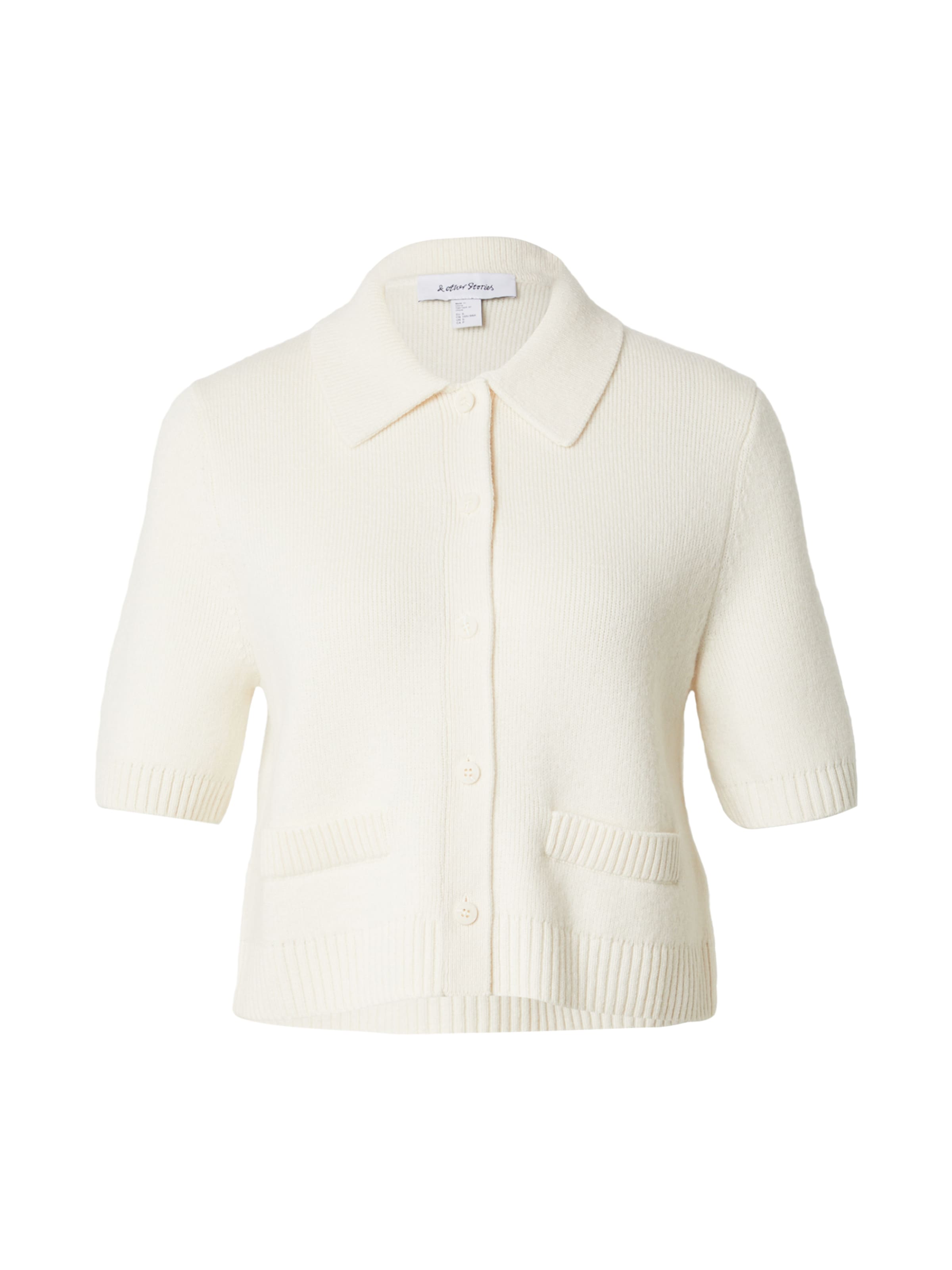 & Other Stories Вязаная кофта в Белый: спереди