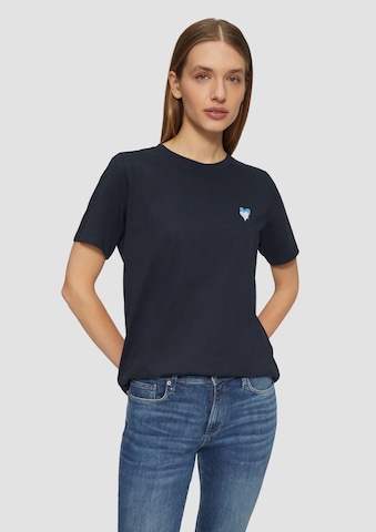 s.Oliver Shirt in Blau: Vorderseite