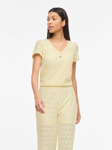 VILA - Blusa 'VIAmalina' en amarillo: frente
