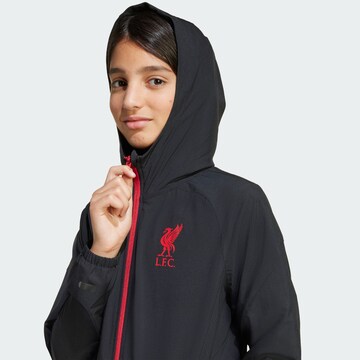 ADIDAS PERFORMANCE Sports jacket 'Liverpool FC Tiro 25 Competition' in Black