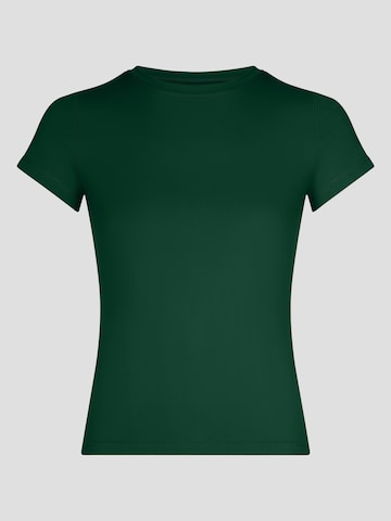 YO-GAYA Sporttop 'Short Sleeve Top' in Groen: voorkant