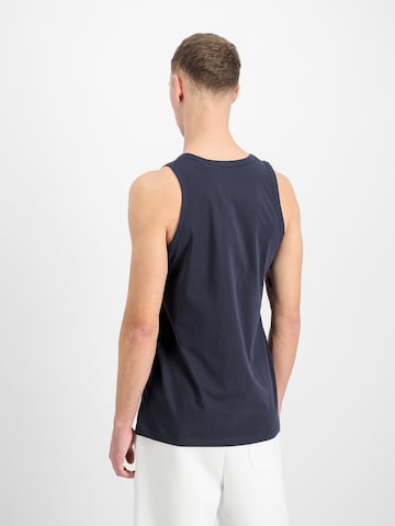 ALPHA INDUSTRIES Regular fit T-shirt i blå