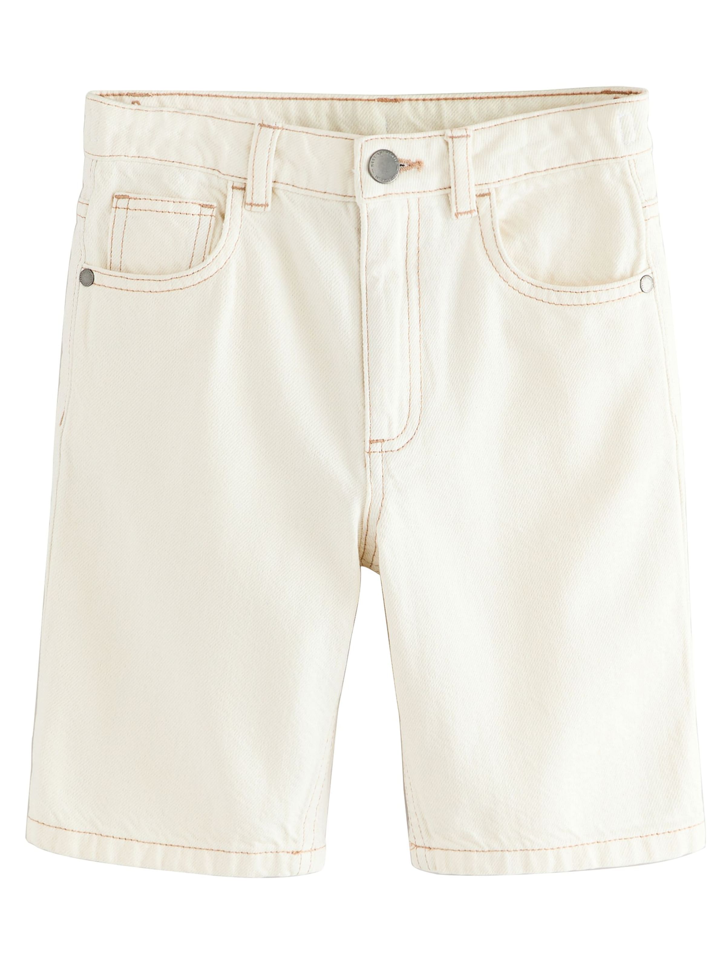 Next tavaline Teksapüksid, värv beež: eest vaates