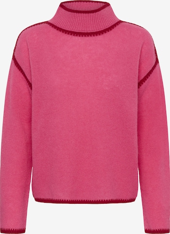 CULTURE - Pullover em rosa: frente