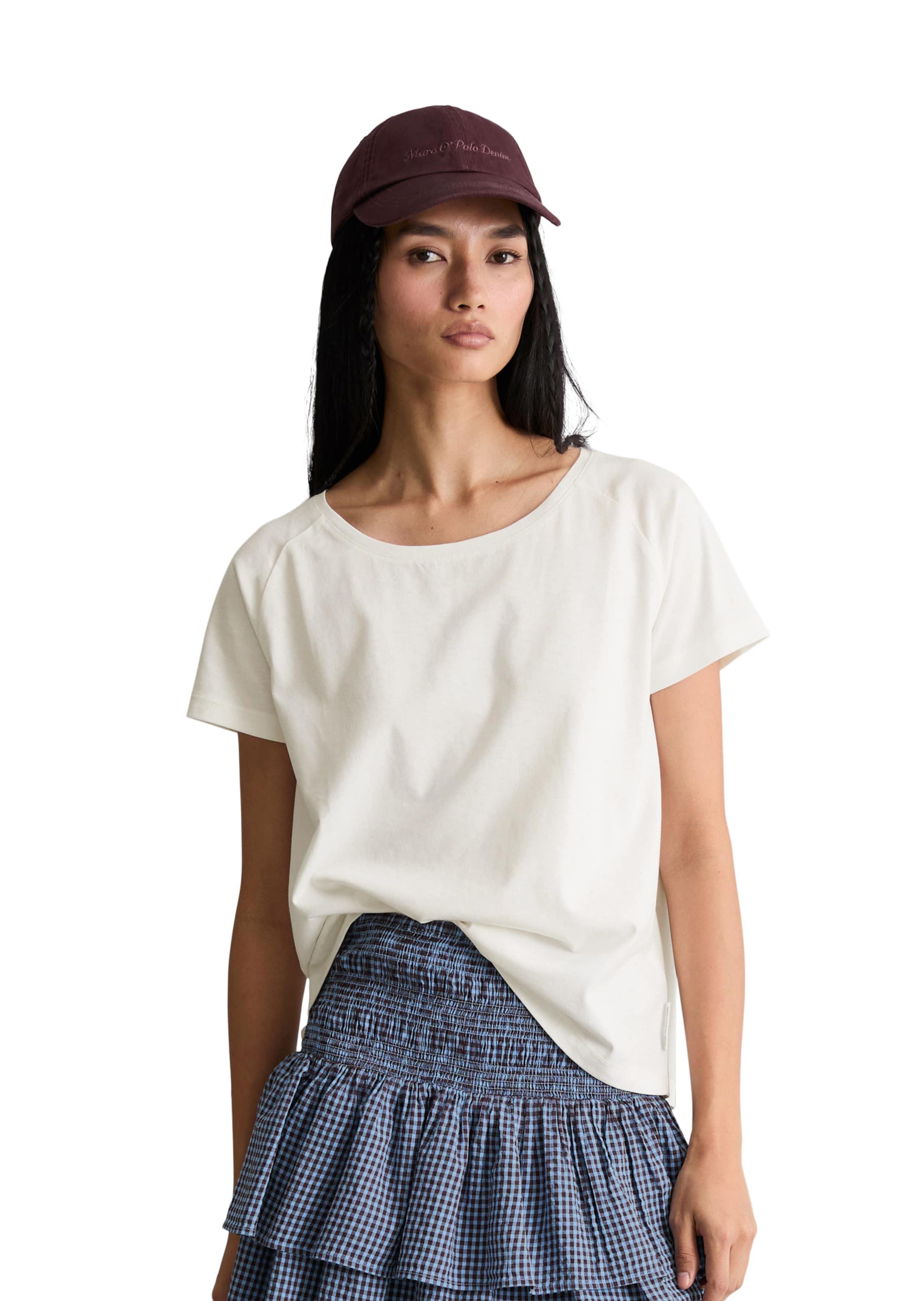 Marc O'Polo DENIM Shirt in Beige: front