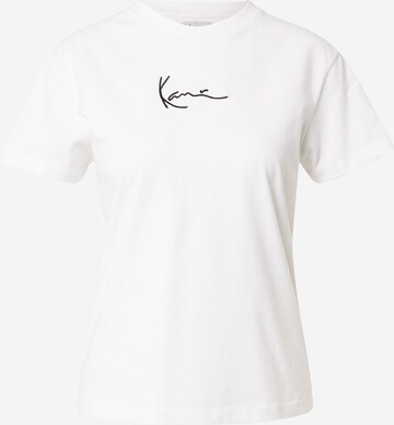 Karl Kani T-shirt i vit: framsida