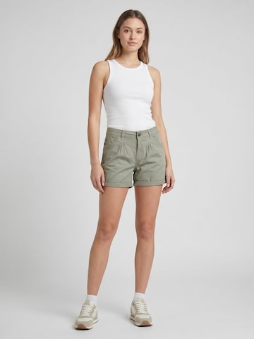 Urban Surface Regular Trousers in Green: front