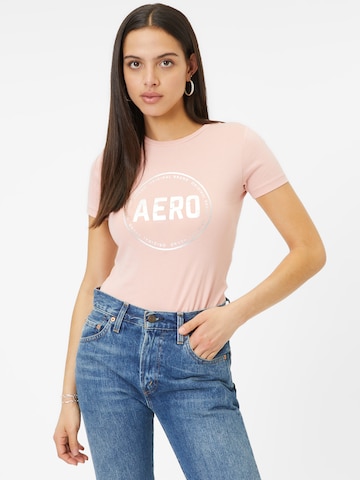 AÉROPOSTALE - Camiseta 'JUN' en rosa: frente